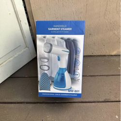Steamer Iron Clothes Steamer Handheld Garment Steamer (Blue UK Plug)