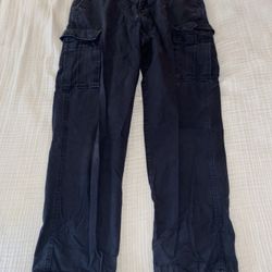 H&M Men's Black Cargo Pants