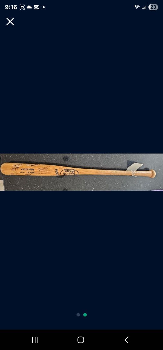 For Baseball Collectors Baltimore Orioles Bat. Bate Del Equipo Baltimore Orioles.