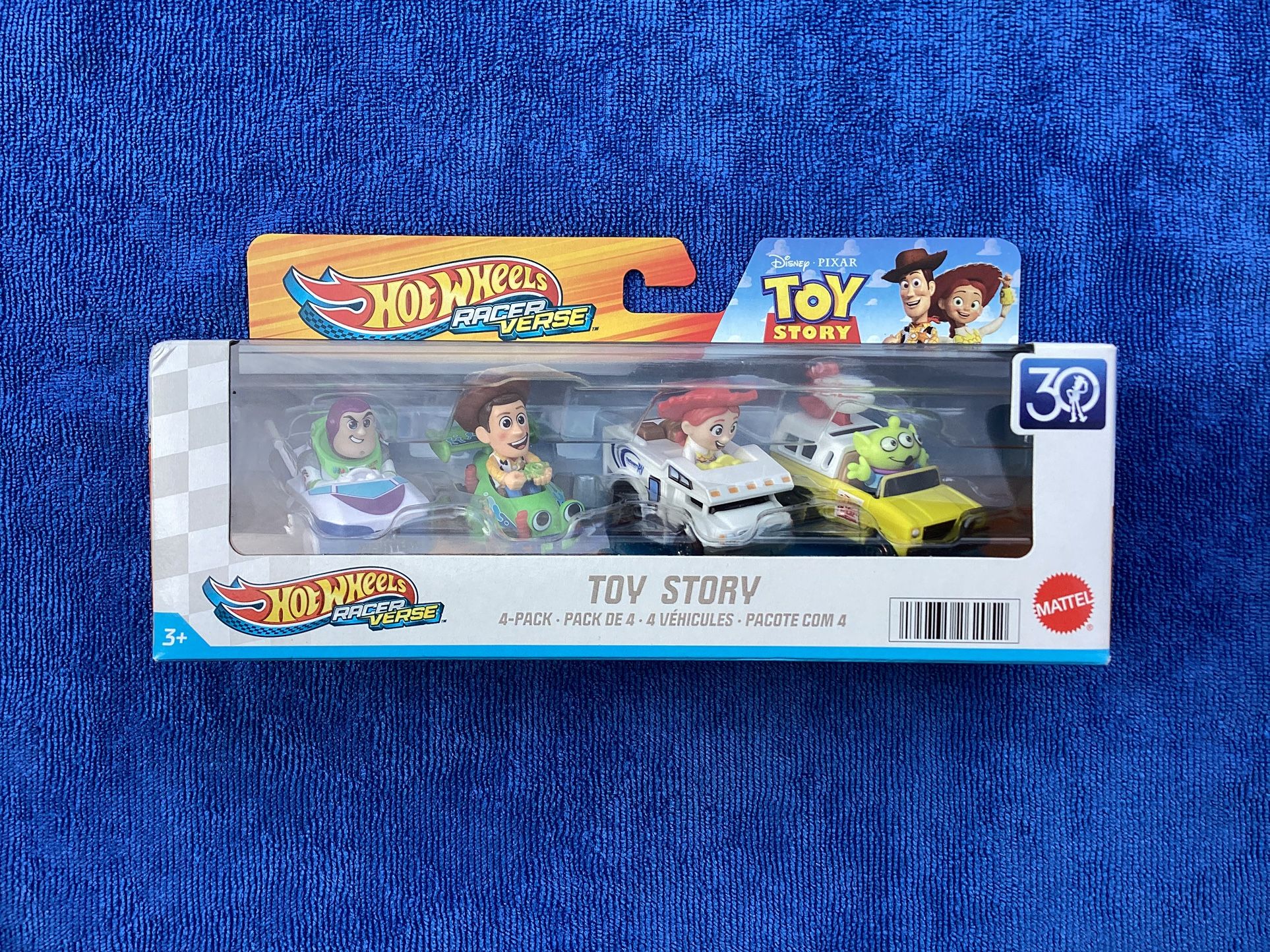 New Hot Wheels Racer Verse Toy Story 4 Pack Set ( VALENCIA) $40