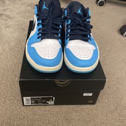 Jordan 1 Low Unc Size 9.5 in Mens