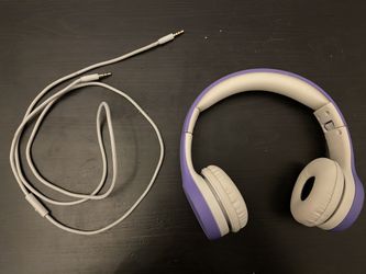 Purple Headphones