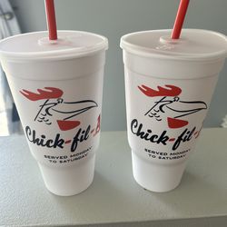 Chick-fil-A Classic Cups, part of a collectible series launched to mark the chain's 80th anniversary.