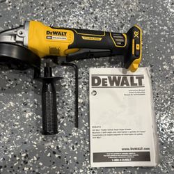 New Dewalt Grinder Xr (dcg413) Tool Only Firm Price