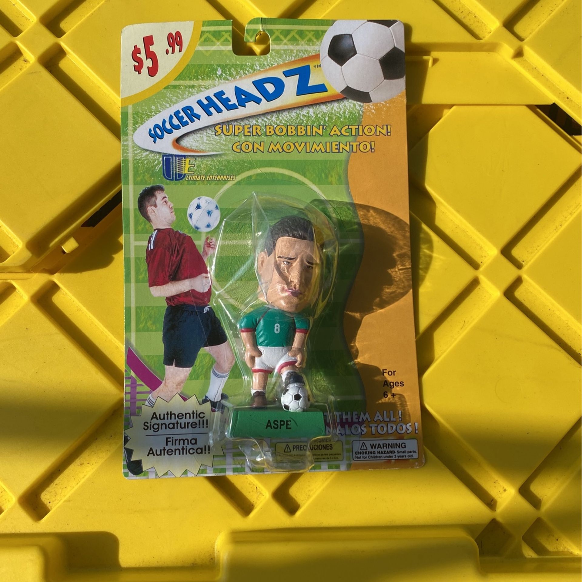 super bobbin action figure of “ Aspe”