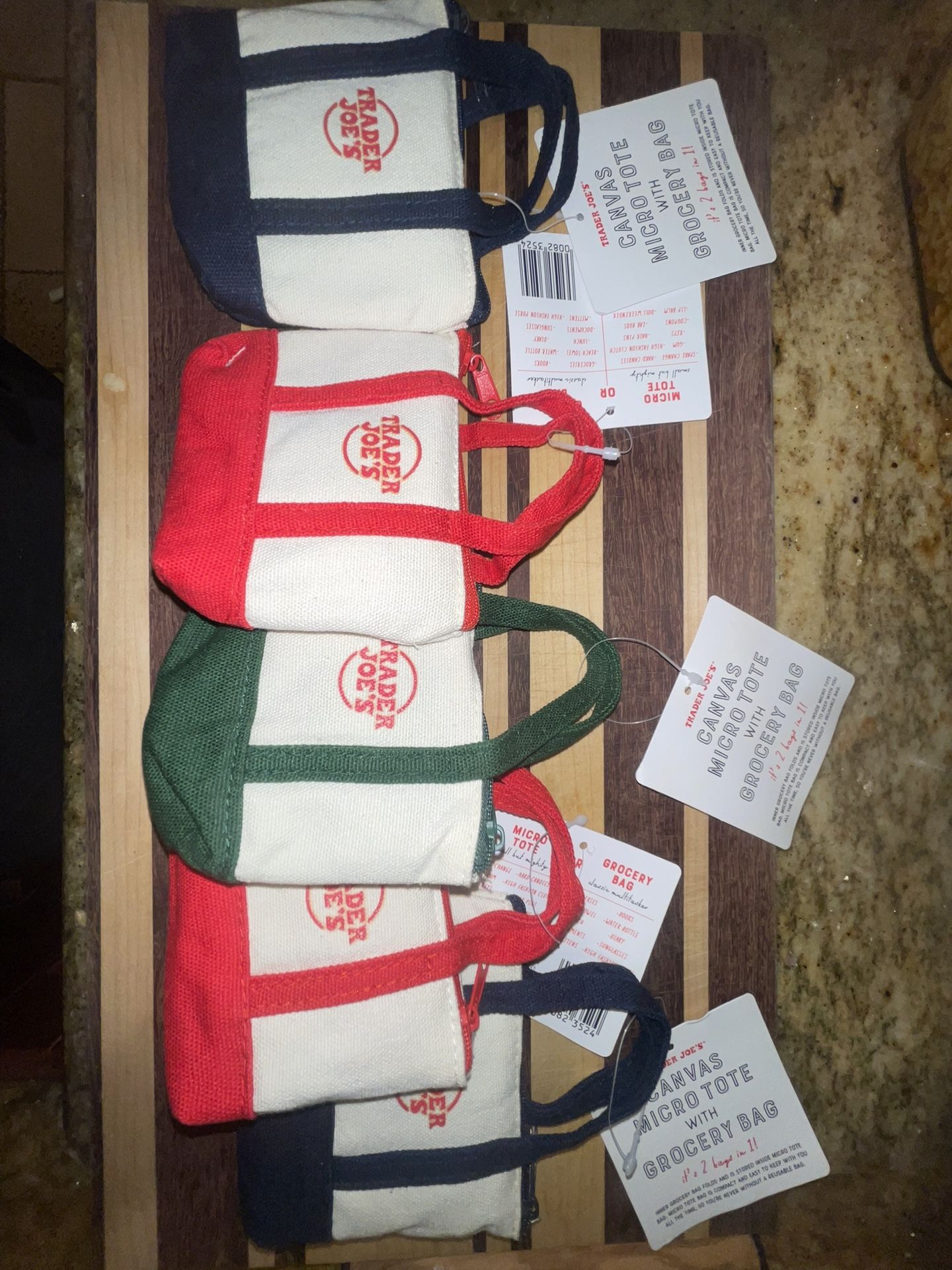 Trader Joes Micro Tote Bag