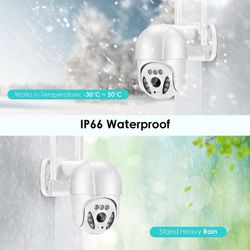 Security Cameras Wireless Outdoor, HEIMVISION 3MP HD Cam & Pan/Tilt/Zoom Home Security Camera Ptz Intelligent Tracking