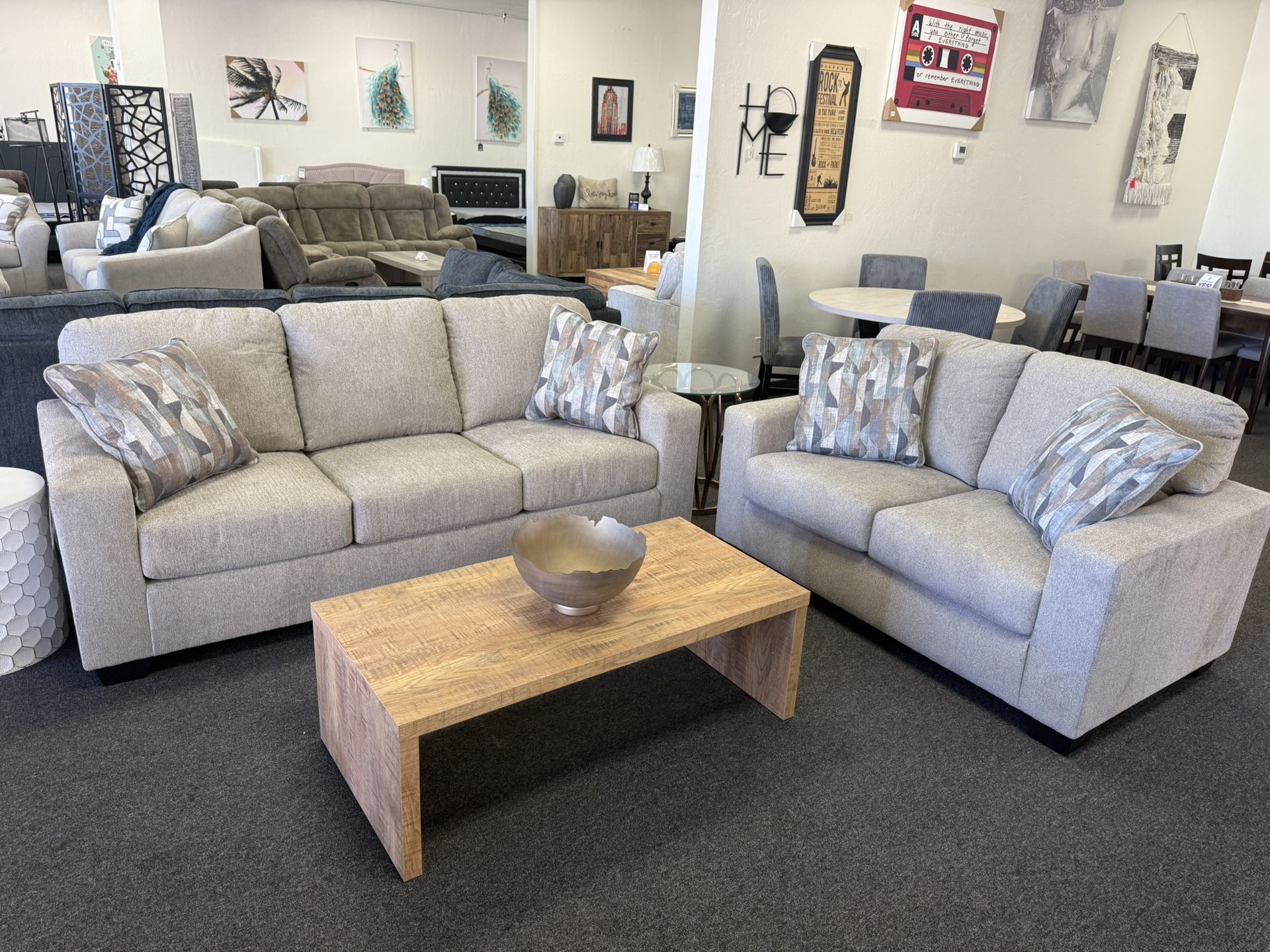 Sofa And Loveseat 