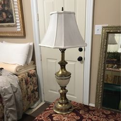 Heavy Brass Antique Lamp