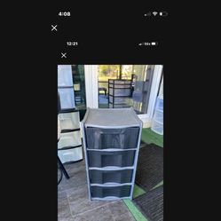Storage Bin 4 drawer