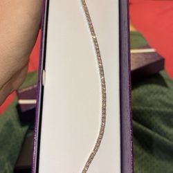 10kt White Gold Tennis Bracelet With 2 Carat Diamonds