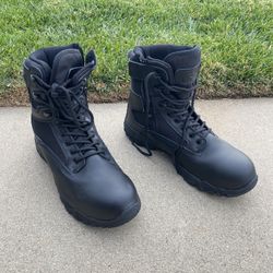 Black Work Boots 