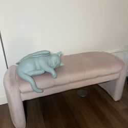 Pink Ottoman 