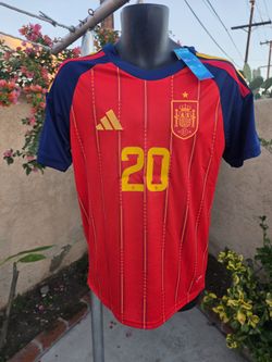 Spain Home World Cup Pedri Soccer Jersey 2026