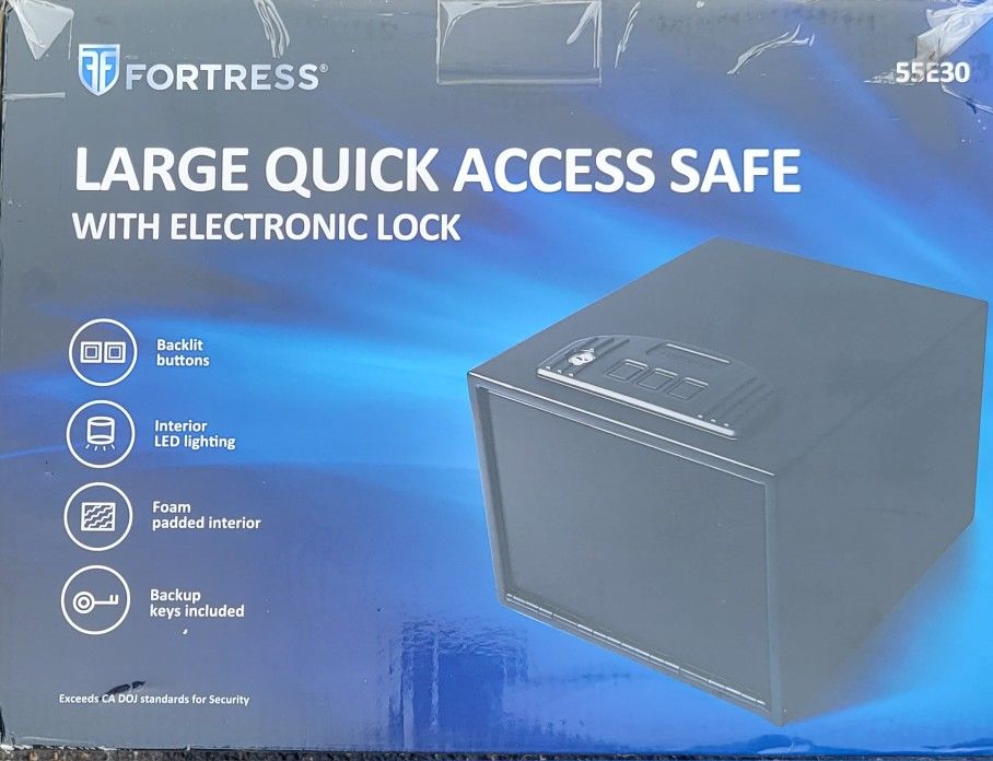 Large Quick Access Safe With Electronic Lock