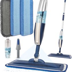 Lightweight Mop With Wet Spray