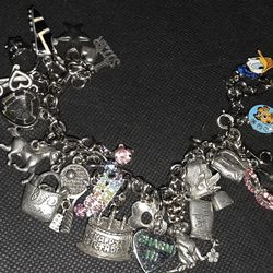Charm Bracelet With 24 Charms