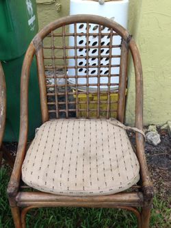 Patio chairs