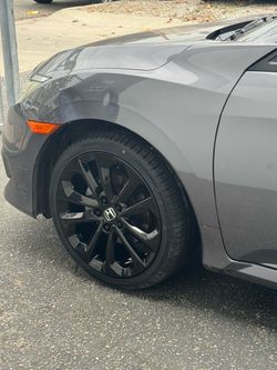 Rims. Honda gloss black exchange program,,,,