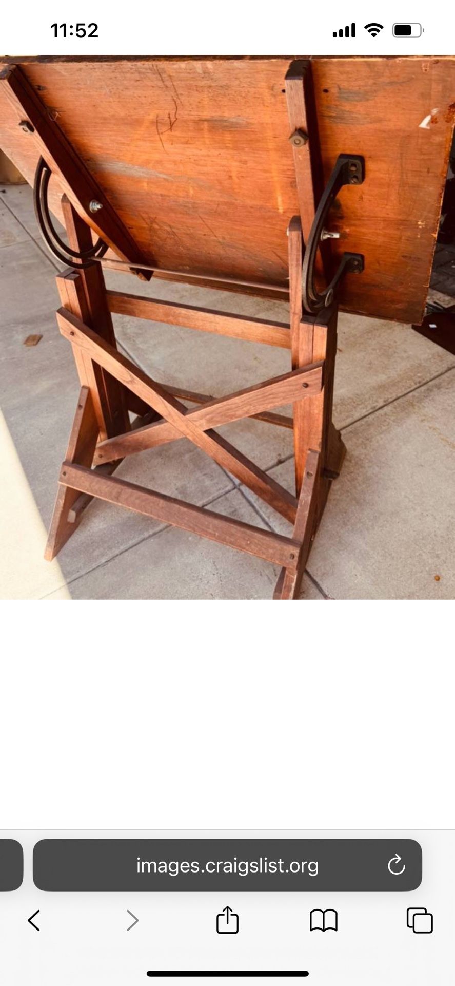 Antique Drafting Table