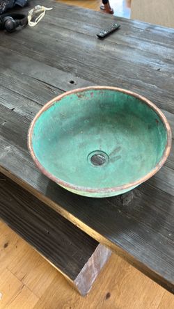 Copper bowl