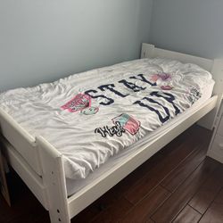 Twin Size Bed With Mattress 