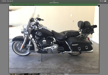2009 Harley Davidson Road King with 18500 Original miles