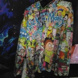 Rick N Morty Sweat Out Fit