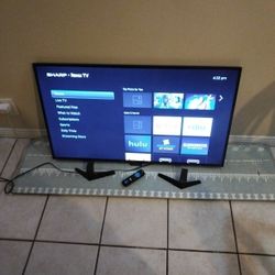43 Inch Sharp Roku Smart Tv
