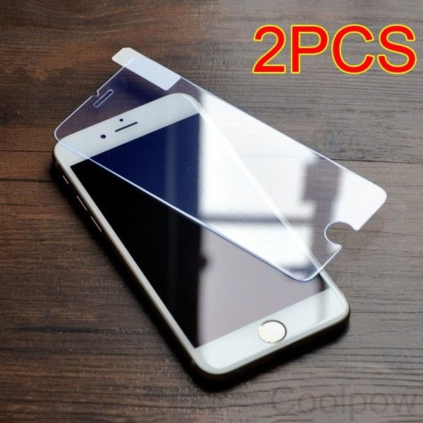 Iphone 7 Plus 2 x Tempered Glass Screen Protector 2 for 1