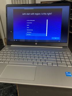 HP 15-dy2035ms laptop (new open box)