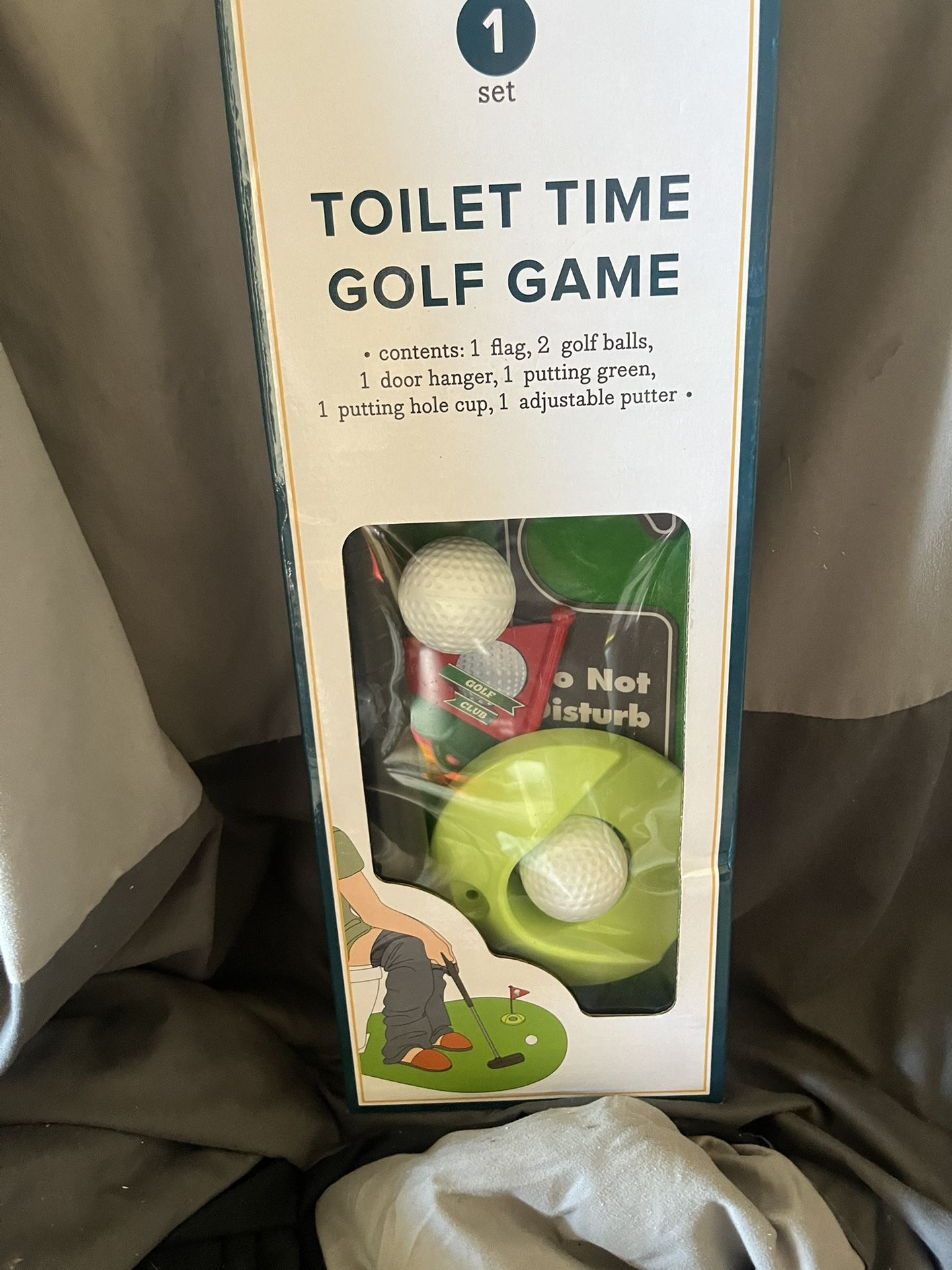 Toilet Time Golf Game