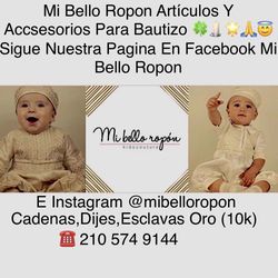 Ropones Para Bautizo
