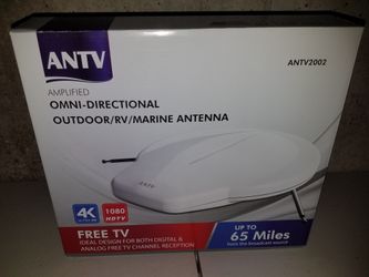 Digital TV antenna 4k ultra HD 1080p HDTV (tv,rv,marine,
