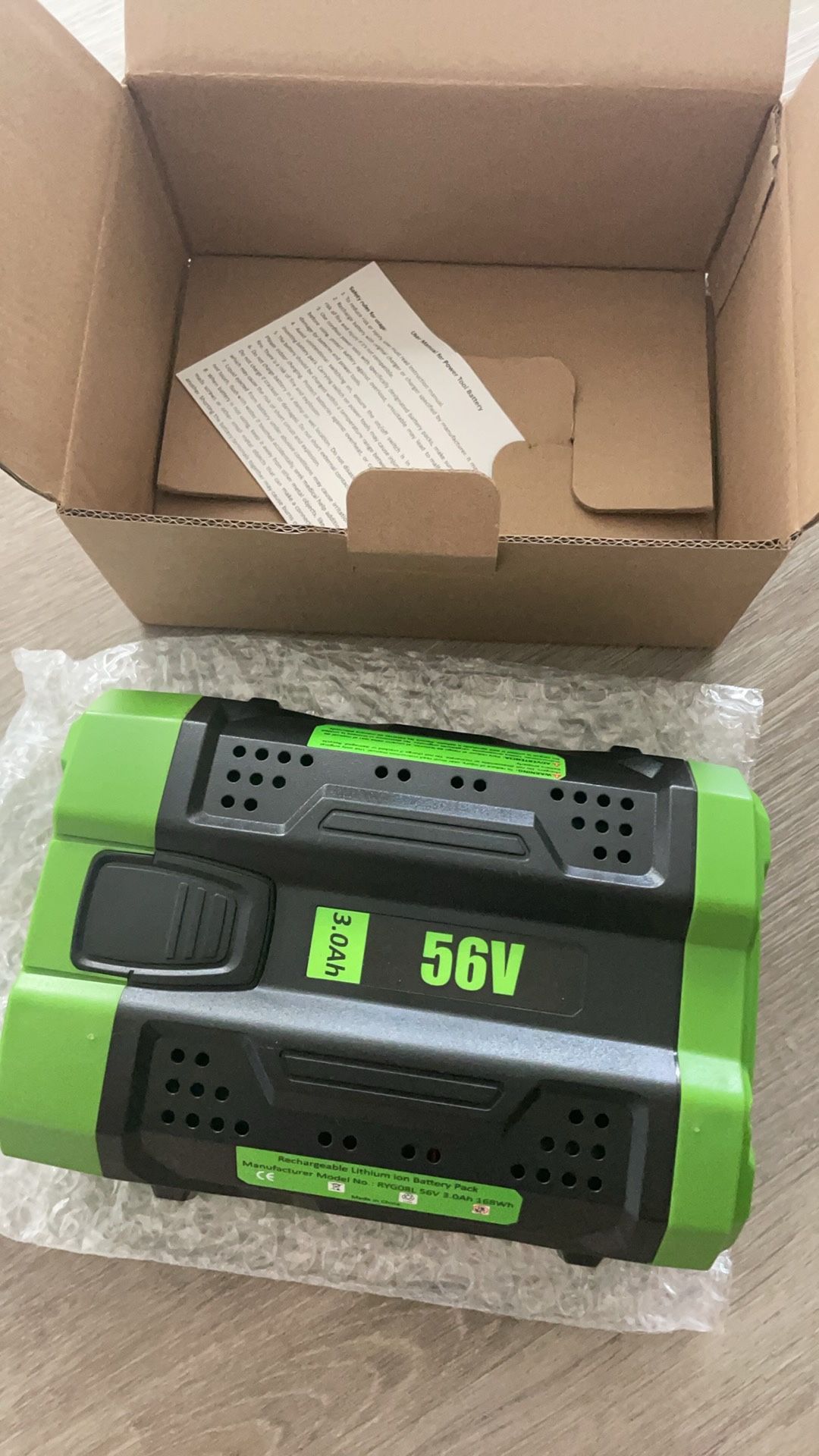 Brand New 56V 3.0ah Battery 