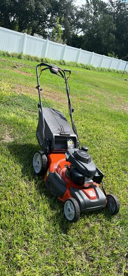 Husqvarna self-propelled lawnmower powered by Honda