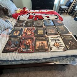 Dungeons and Dragons Lot Hardback Books, Softback Books , Magazines Roll Playing Games