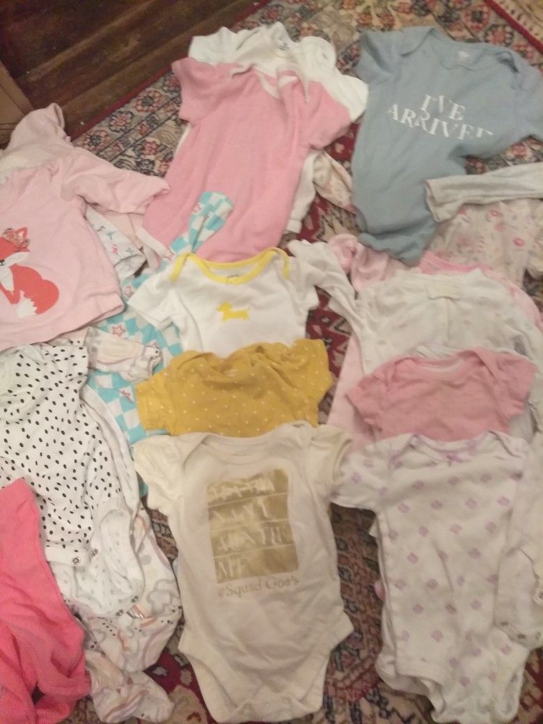 Assortment Of Baby Clothes And More