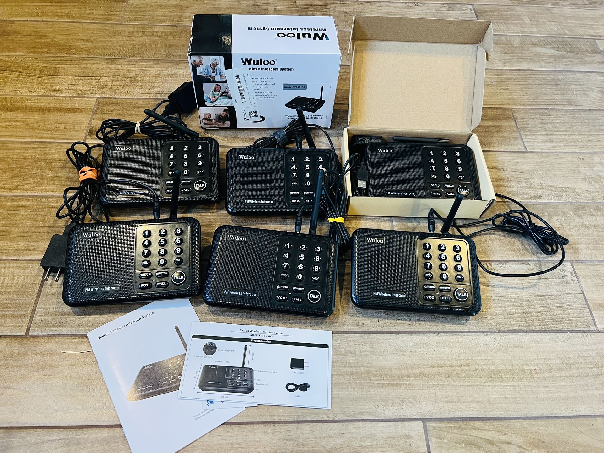 6 Pack Eulogy intercoms Wireless Home/ Office Intercom System,All Products : American Fashion Style Bags On Sale