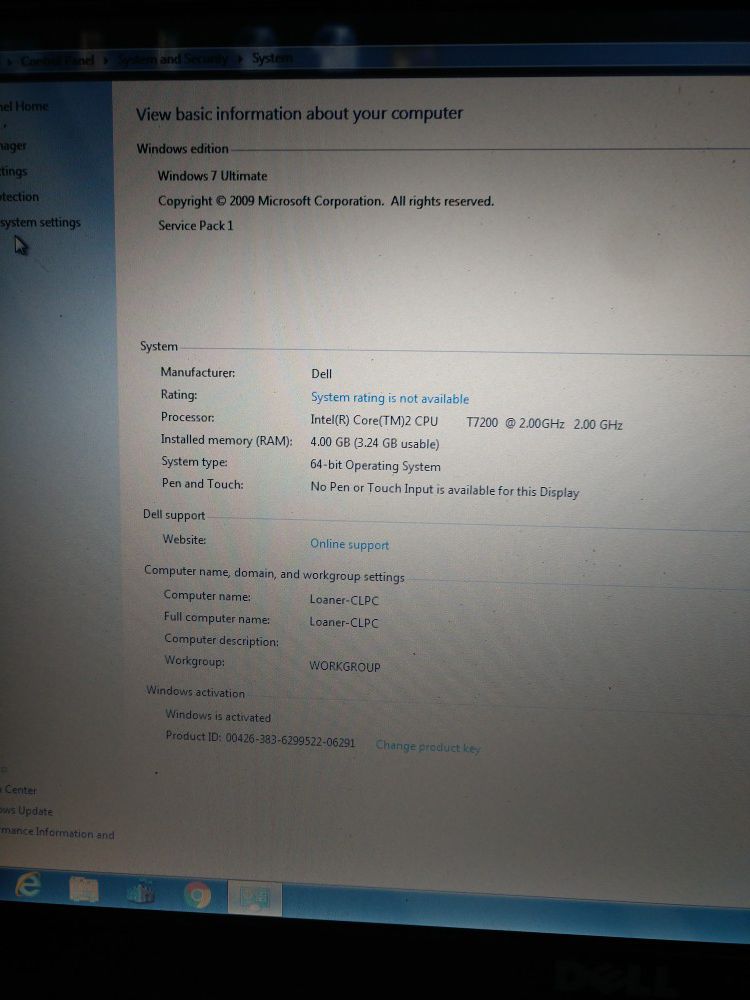 Dell XPS m1730 Quad Core X9000 4 GB RAM 8700M GT Win 7