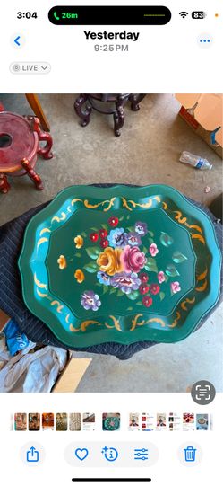 Vintage tray