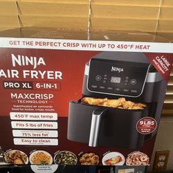 Ninja Air Fryer Pro XL 6-in-1 with Ninja ProChef™ Wireless Thermometer