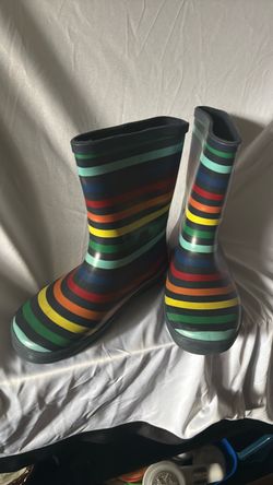 Rain boot for kids size 2 bota para lluvia tamano 2