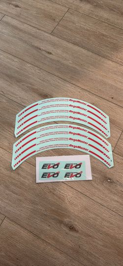 Desmond Regamaster Evo 16” Wheel Rim Spoke Decals