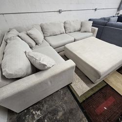 Ashley Sectional and Large Ottoman
Delivery options available!