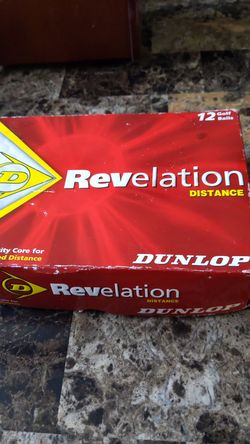 Dunlop Revelation Box 12 golf balls