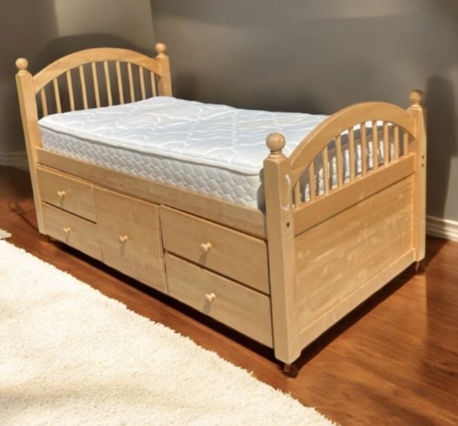 Twin Captains Bed 