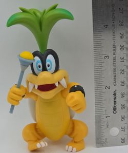 JAKKS Pacific Super Mario Iggy Koopa Action Figure With Wand 4 Inch