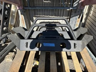 07-16 JEEP WRANGLER FRONT HEAVY DUTY BUMPER NO HW NO BRACKETS