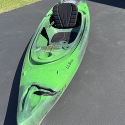 Kayak W/ Hook, Paddle, Fishing Attachment 